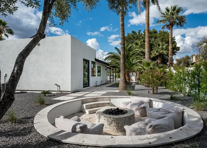 The Myah By Porter Designer Wheated Pool Fire Pit Ev Charger Phoenix